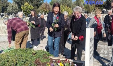 Ali İlçan ölümünün ikinci yılında Foça’da anıldı