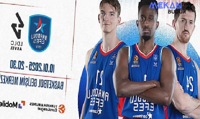 Anadolu Efes, Turkish Airlines Euroleague’in Yirminci Haftasında LDLC Asvel Villeurbanne ile Karşılaşacak