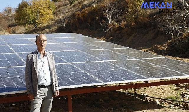 Başkan Çerçioğlu’nun projesi ile kırsal mahallede bulunan sondaj kuyusuna çevre dostu enerji sağlanacak