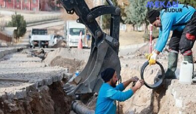 Bekdik Mahallesi TOKİ 2. Etap Bölgesinde Yenilenen İçme Suyu Hattı Devreye Alındı