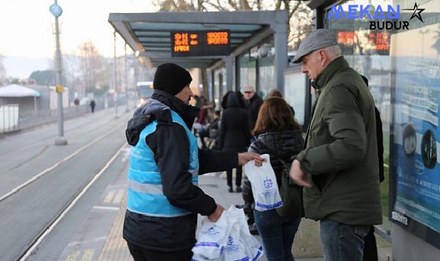 Büyükşehir, 4 bin 600 kandil simidi dağıttı