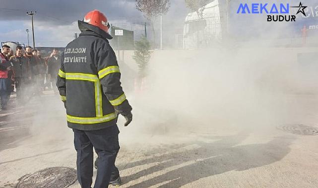 Büyükşehir İtfaiyesi’nde eğitimler tam gaz