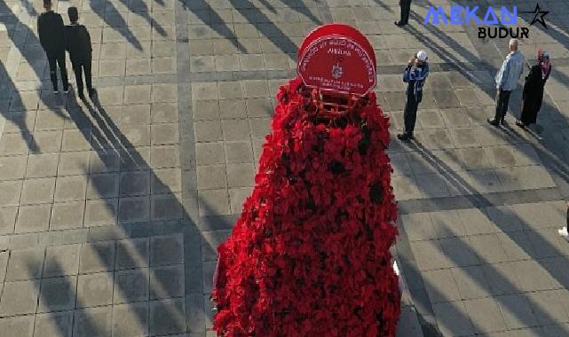 Büyükşehir’den 86. yılda 1086 Atatürk çiçeği