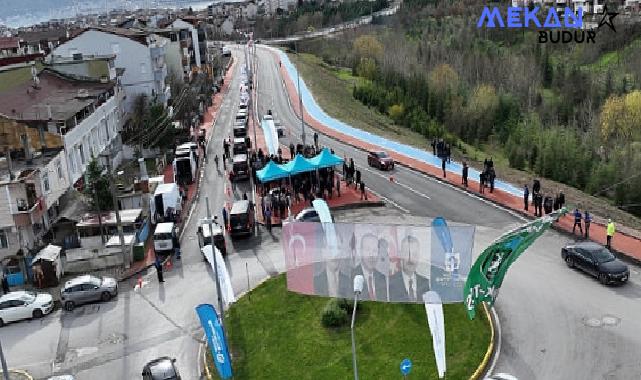 Büyükşehir’den, Derince-Körfez’e tablo gibi yol