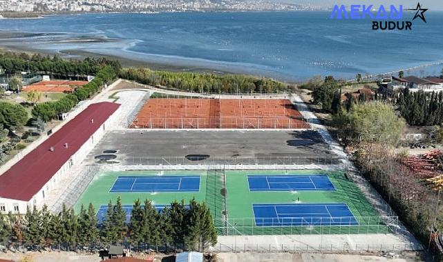 Büyükşehir’in İzmit Tenis Merkezinde sona doğru