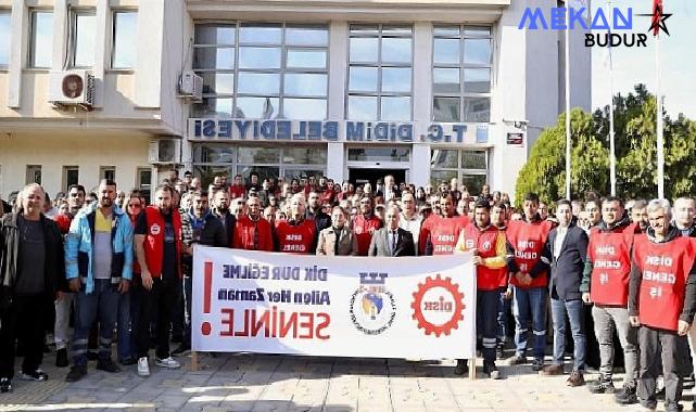 Didim Belediye Personelinden Başkan Gençay’a Büyük Destek: “Dik Dur Eğilme Ailen Seninle”