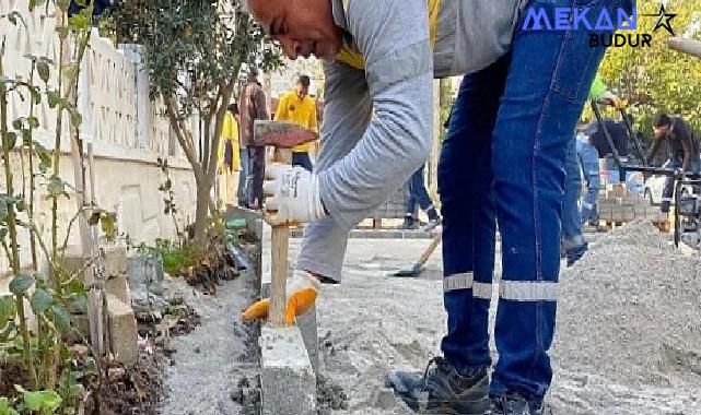 Didim Belediyesi Hisar Mahallesi 2463 Sokak’ta başlatılan yol yapım çalışmalarını tamamlandı.