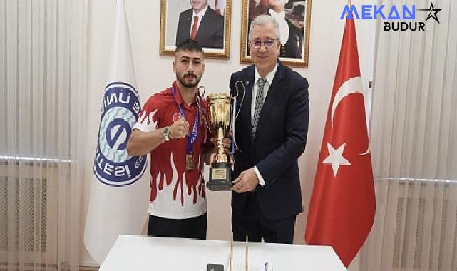 Egeli milli sporcu Ali Ataberk Gürbüzcan, Avrupa Şampiyonu oldu