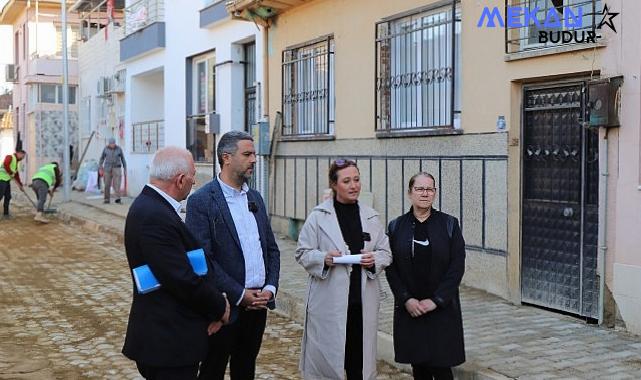 Fen işleri ekipleri Türkmen Mahallesi’nde hız kesmeden çalışıyor