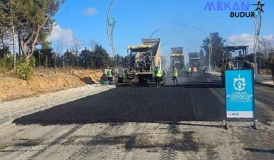 Gebze Millet Bahçesi otopark ve iç yollara asfalt