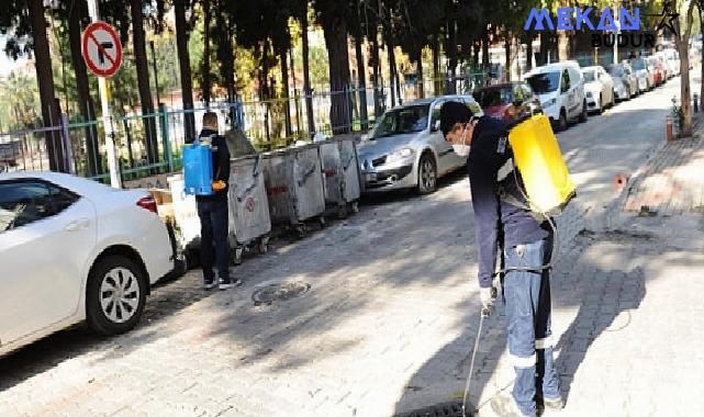 Karşıyaka’da ilaçlama mesaisi devam ediyor