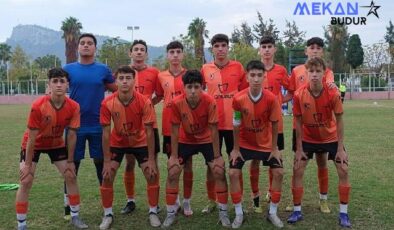 Kemer Belediye Spor U16’dan gollü galibiyet