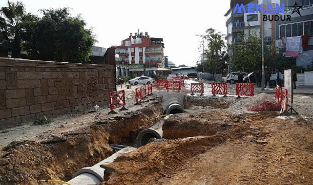 Konyaaltı Pınarbaşı Mahallesi’nin yağmur suyu sorunu çözülüyor