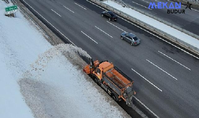 Kuzey Marmara Otoyolu İşletmesi Karla Mücadele Çalışmalarını Tamamladı