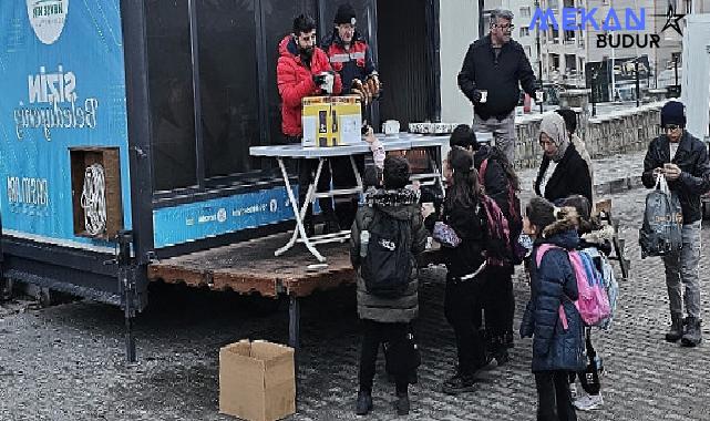 Nevşehir Belediyesi’nin Poğaça ve Süt İkramı Sürüyor