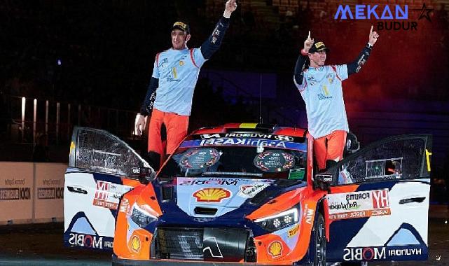 Thierry Neuville ve Martijn Wydaeghe İkilisi 2024 WRC Dünya Pilotlar Şampiyonu Oldu.