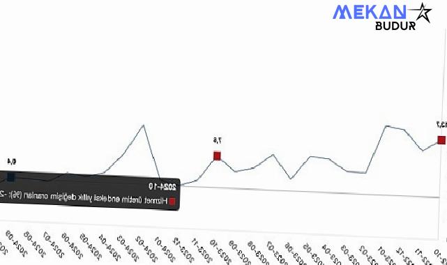 Tüik: Hizmet üretim endeksi yıllık %2,0 azaldı