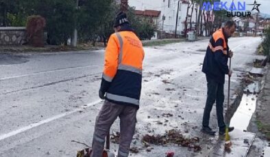 Yağmurun ardından dip bucak temizlik…