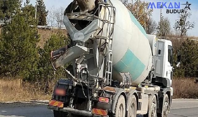 Yola beton döken beton mikserine 106 bin TL ceza